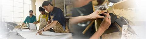 Gente al lavoro